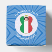 Ballotins Drapeau italien d'ange pour Hanukkah (Haut)