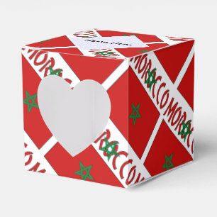 Ballotins Drapeau Marocain Personnalisé en Carreaux 