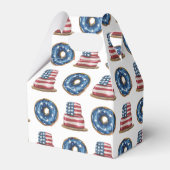 Ballotins Drapeau Patriotique Donuts Cake 4 juillet Parti (Arrière)