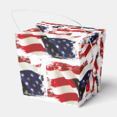 Ballotins Drapeau patriotique Juillet 4e Fête Favoriser Box (Arrière)