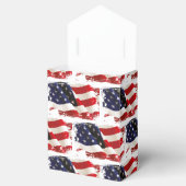 Ballotins Drapeau patriotique Juillet 4e Fête Favoriser Box (Ouvert)