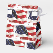 Ballotins Drapeau patriotique Juillet 4e Fête Favoriser Box (Arrière)