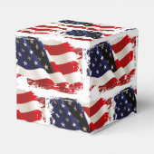 Ballotins Drapeau patriotique Juillet 4e Fête Favoriser Box (Arrière)