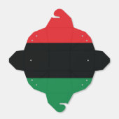 Ballotins Drapeau rouge, noir et vert (Déplié)