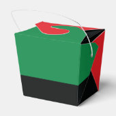 Ballotins Drapeau rouge, noir et vert (Arrière)