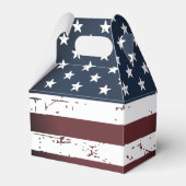 Ballotins Drapeau Rustique Américain Étoiles Et Bandes (Verso)