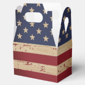 Ballotins Drapeau Rustique Américain Étoiles Militaires Et B (Ouvert)