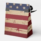 Ballotins Drapeau Rustique Patriotique USA Drapeau Militaire (Arrière)