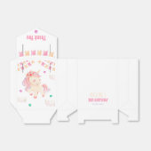 Ballotins Drapeau Unicorn mignonne fille Anniversaire (Déplié)