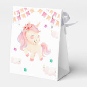 Ballotins Drapeau Unicorn mignonne fille Anniversaire (Arrière)