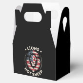 Ballotins Drapeau USA , LIONS PAS MOUTONS (Ouvert)