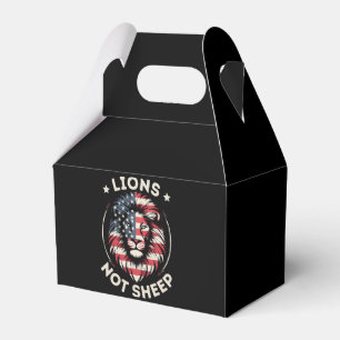 Ballotins Drapeau USA , LIONS PAS MOUTONS