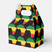 Ballotins Drapeau vert, or et Afrique rouge (Arrière)