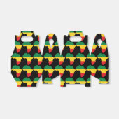 Ballotins Drapeau vert, or et Afrique rouge (Déplié)