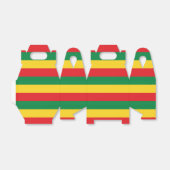 Ballotins Drapeau vert, or (jaune) et rouge (Déplié)
