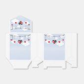 Ballotins Drapeaux américains et britanniques, Heart Royal M (Déplié)