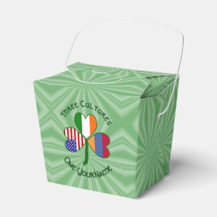 Ballotins Drapeaux américains irlandais arméniens Shamrock P