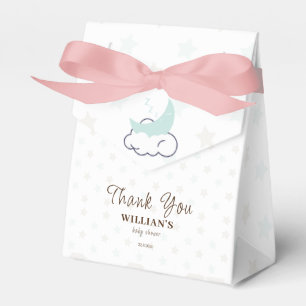 Ballotins Dreamy Bear sur le Merci du Baby shower du nuage