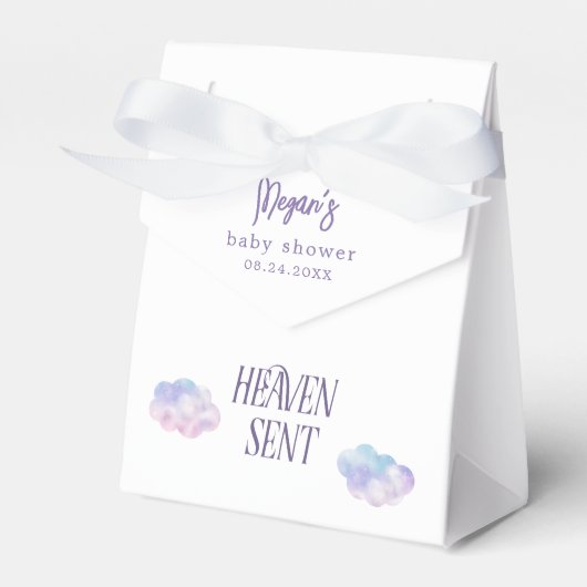 Ballotins Dreamy Pastel Heaven envoyé Baby shower fille (Verso)