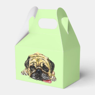 Ballotins Drôle Ballotin avec Fun Tired Carlin Chien