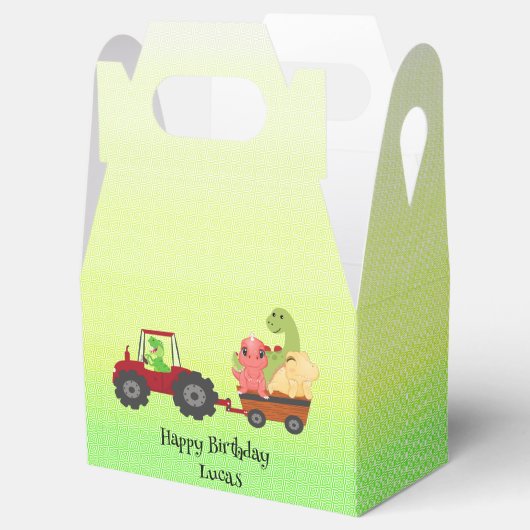 Ballotins Drôle dinosaure tracteur fête d'anniversaire do-it (Ouvert)