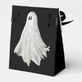 Ballotins Drôle Fantôme D'Halloween Dessin Passé (Arrière)