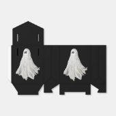 Ballotins Drôle Fantôme D'Halloween Dessin Passé (Déplié)