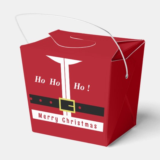 Ballotins Drôle Noël Ballotin Père Noël cadeau (Arrière)