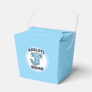 Ballotins Drôle petite équipe de Axolotl personnalisable ble