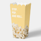 Ballotins Drôle Stop Pop & Roll Jaune (Recto)