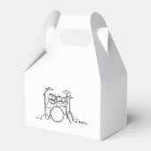 Ballotins Drummer Music Design Drums One-Line (Arrière)