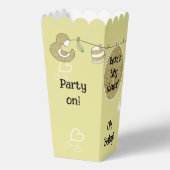 Ballotins du Baby shower Gold Birds (Verso)