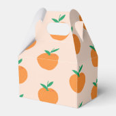 Ballotins du Baby shower orange Little Cutie (Arrière)