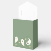 Ballotins du Baby shower vert Little Boo (Ouvert)