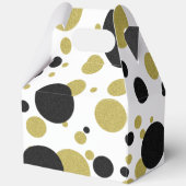 Ballotins du Gatsby Gold Polka-Dot Wedding Party (Verso)