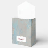 Ballotins Dusty Blue Bourgogne Blush Floral (Ouvert)