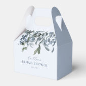 Ballotins Dusty Blue Fleur Mariage Shower (Arrière)