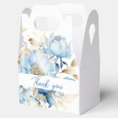 Ballotins Dusty Blue Floral Mariage or (Ouvert)