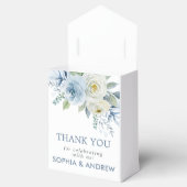 Ballotins Dusty Blue Rose Floral Mariage (Ouvert)