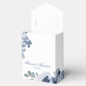 Ballotins Dusty Blue Sage Aquarelle Peony Mariage (Ouvert)