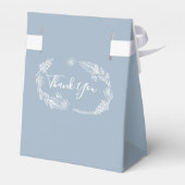 Ballotins Dusty Blue String éclaire le Mariage floral (Arrière)