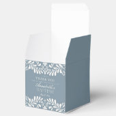 Ballotins Dusty Blue Talavera Carrelage Style Fiesta Baptême (Ouvert)