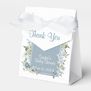 Ballotins Dusty Blue Tea Party Baby in Bloom Baby shower