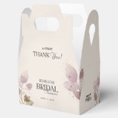 Ballotins Dusty Blush rose Merci de Fête des mariées (Ouvert)