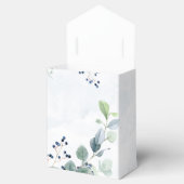 Ballotins Dusty Navy Eucalyptus Vert Mariage rustique (Ouvert)