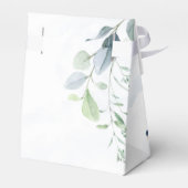 Ballotins Dusty Navy Eucalyptus Vert Mariage rustique (Arrière)