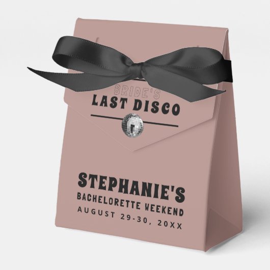 Ballotins Dusty Rose Dernier Disco Bachelorette Week-end (Verso)