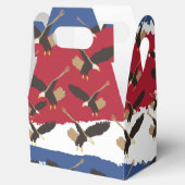 Ballotins Eagle Bird USA Patriotic American Flag (Ouvert)