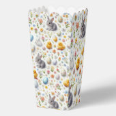 Ballotins Easter Favor Box – Tiny Eggs, Bunnies & Chicks  (Verso)