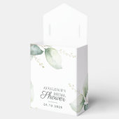 Ballotins Eau-forte de feuillage d'eucalyptus Réception de m (Ouvert)